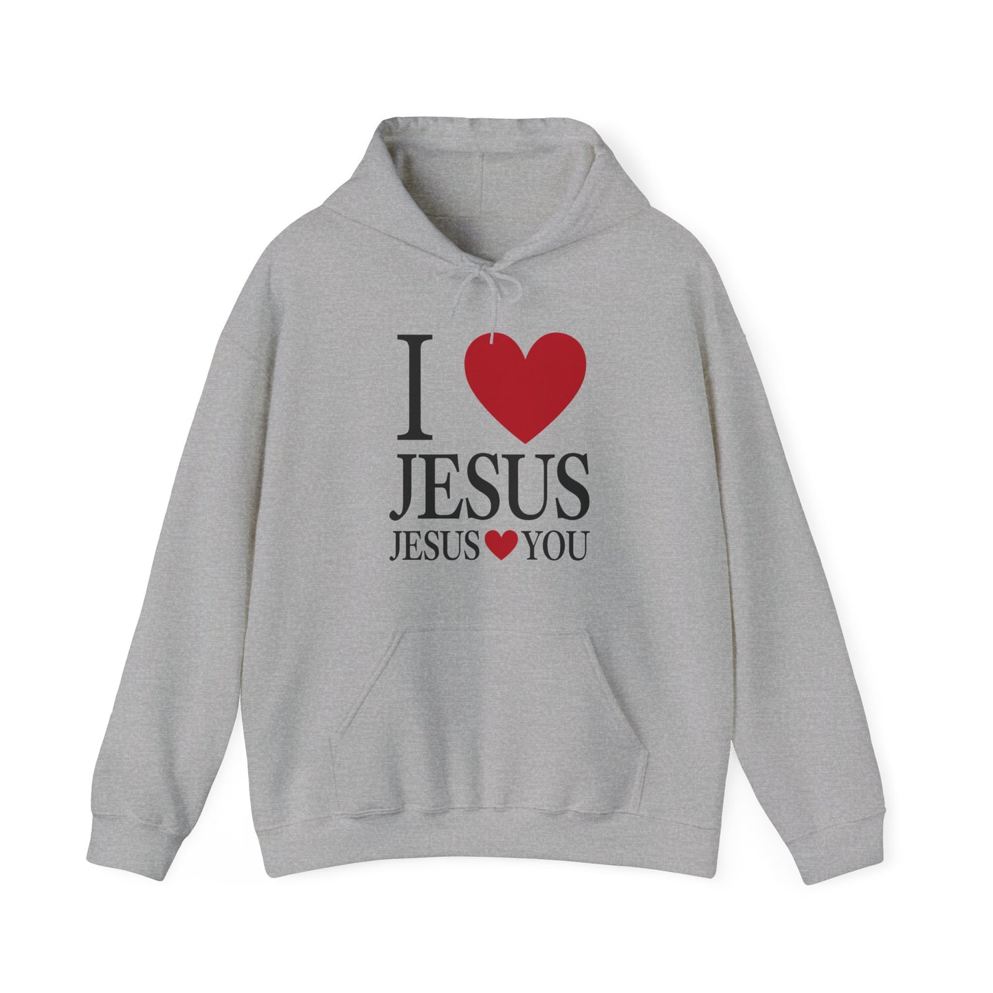 "I Love Jesus Jesus Loves You" Hoodie