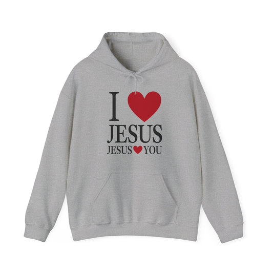 "I Love Jesus Jesus Loves You" Hoodie