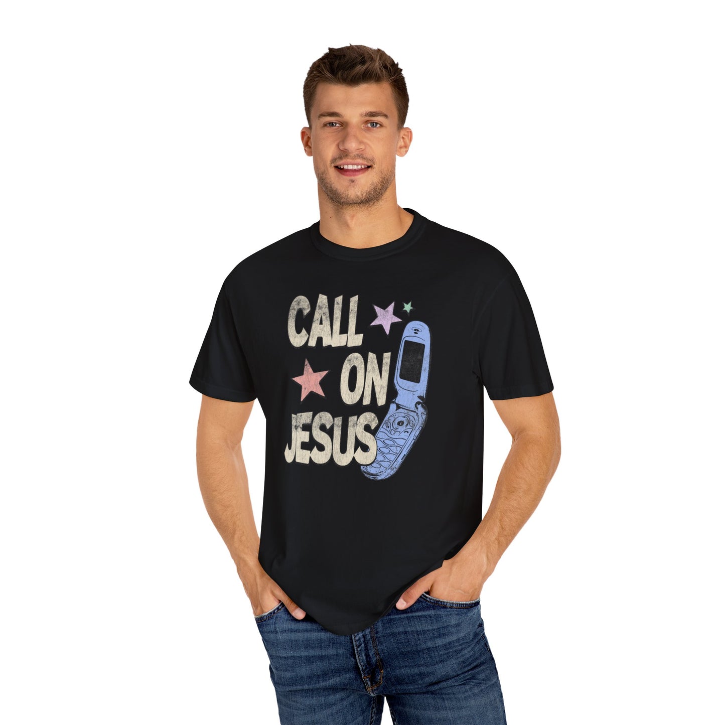 "Call On Jesus" Vintage Faded T-Shirt