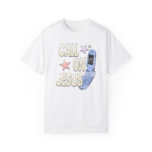 "Call On Jesus" Vintage Faded T-Shirt