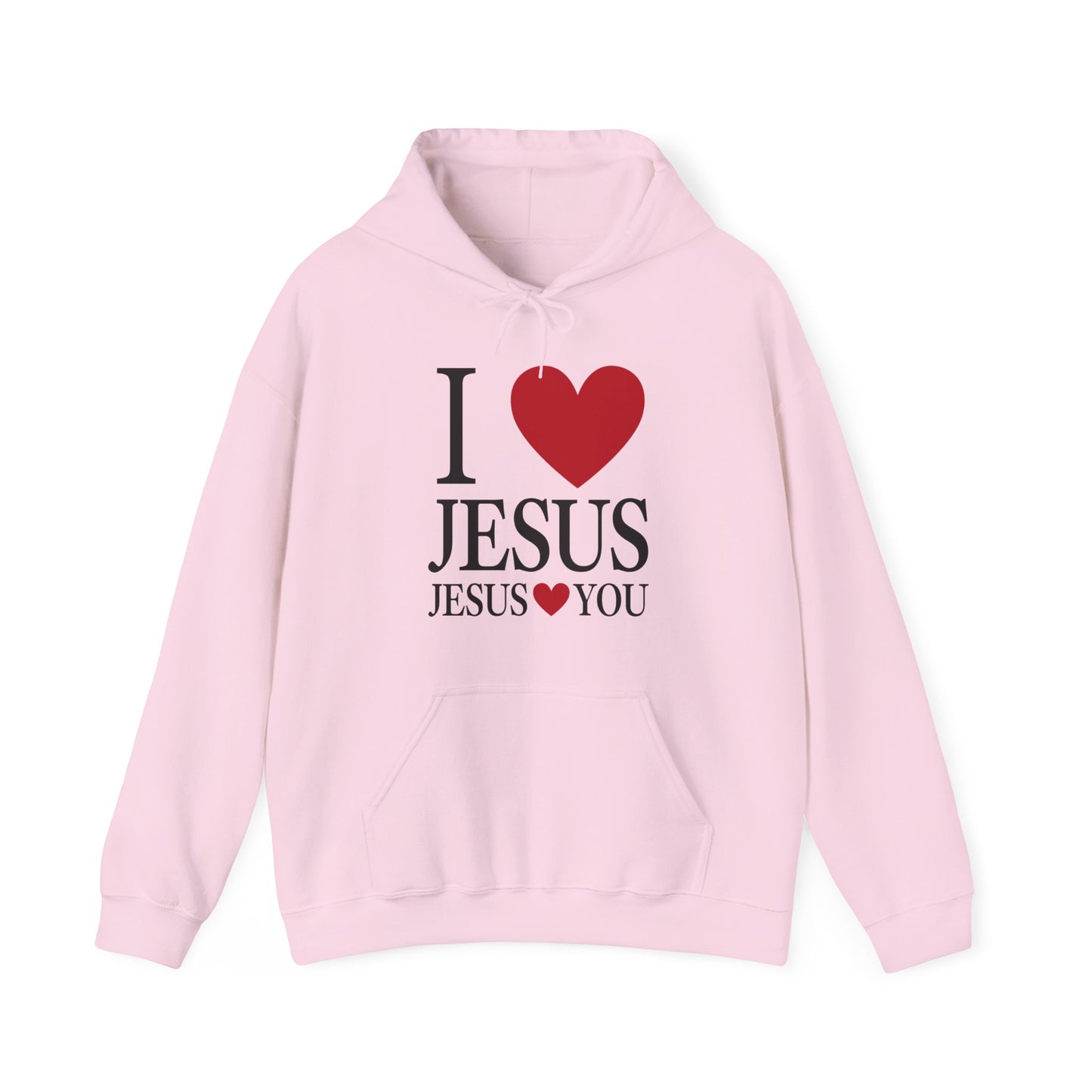 "I Love Jesus Jesus Loves You" Hoodie