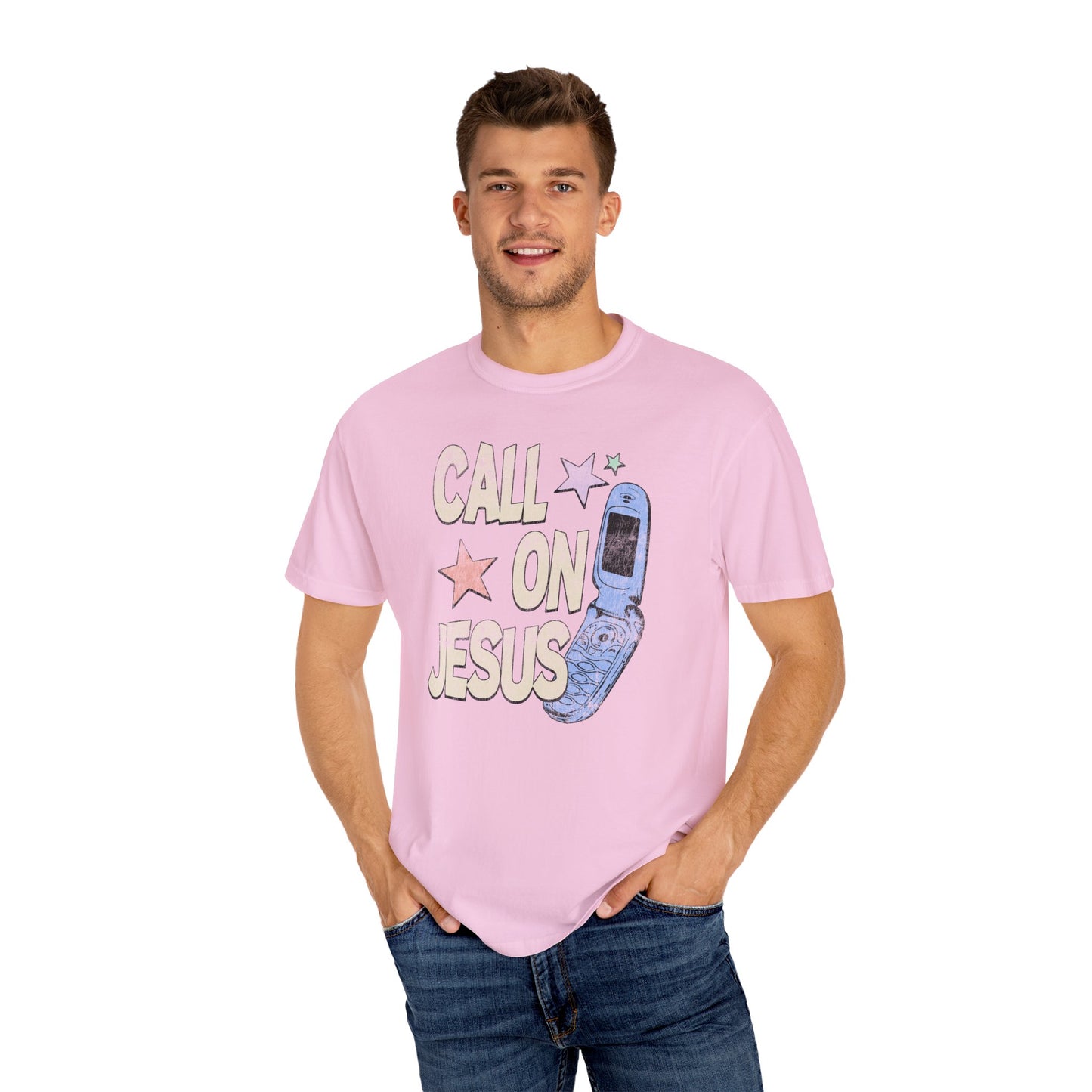 "Call On Jesus" Vintage Faded T-Shirt