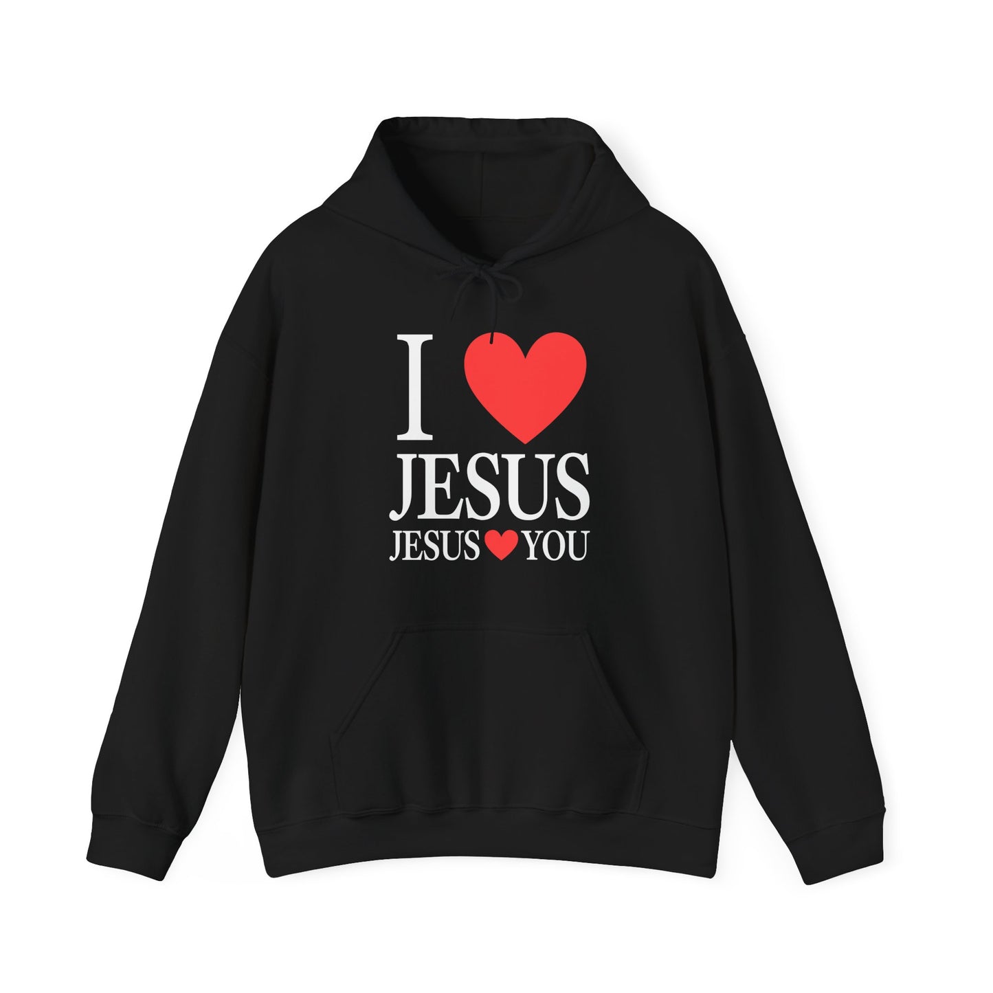 "I Love Jesus Jesus Loves You" Hoodie