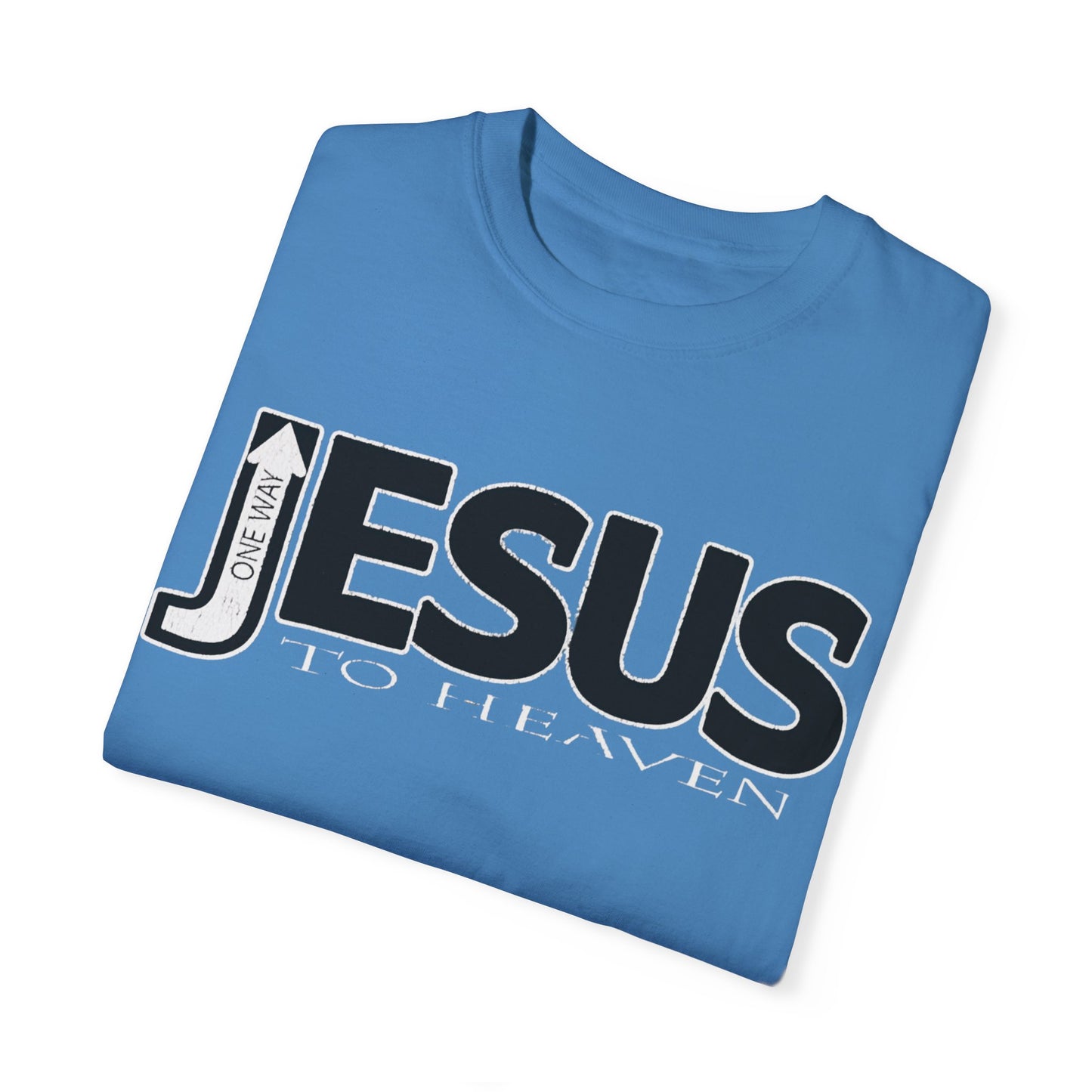 "One-Way" To Heaven Jesus Tee
