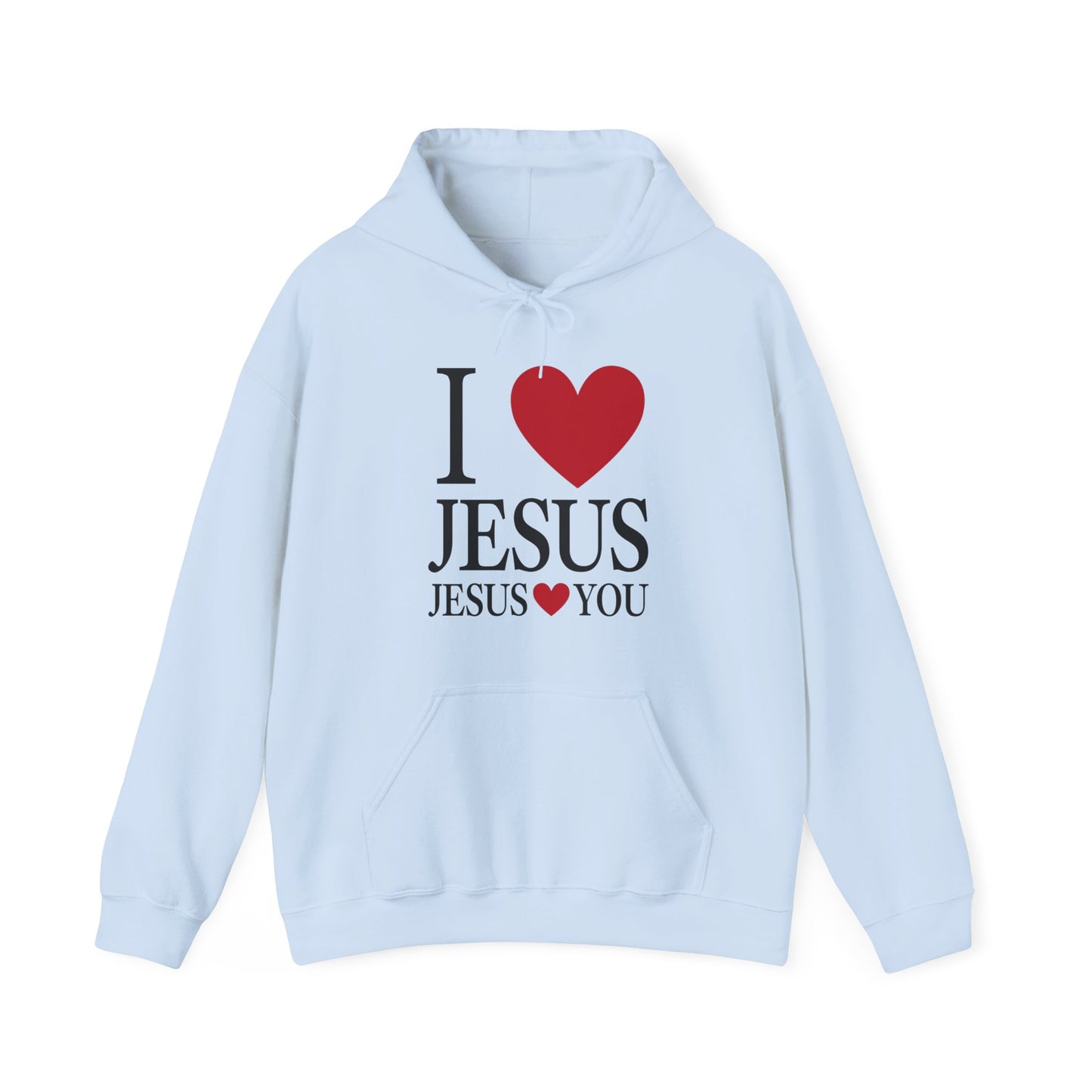 "I Love Jesus Jesus Loves You" Hoodie