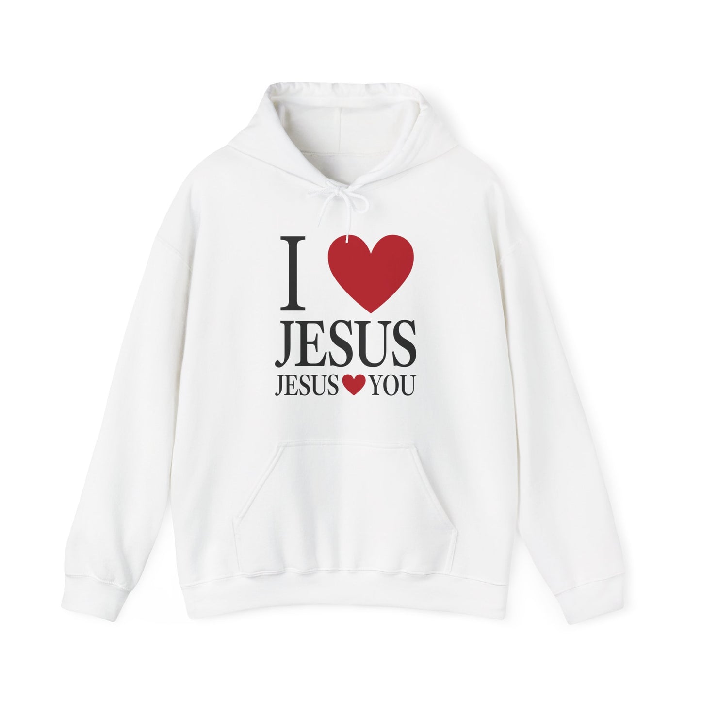 "I Love Jesus Jesus Loves You" Hoodie