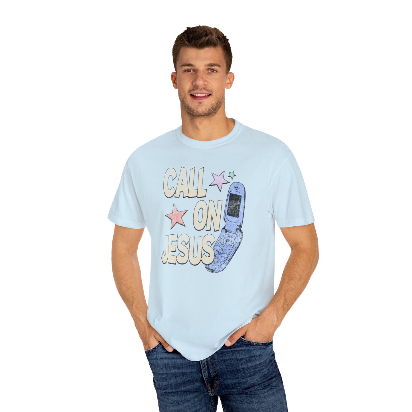 "Call On Jesus" Vintage Faded T-Shirt