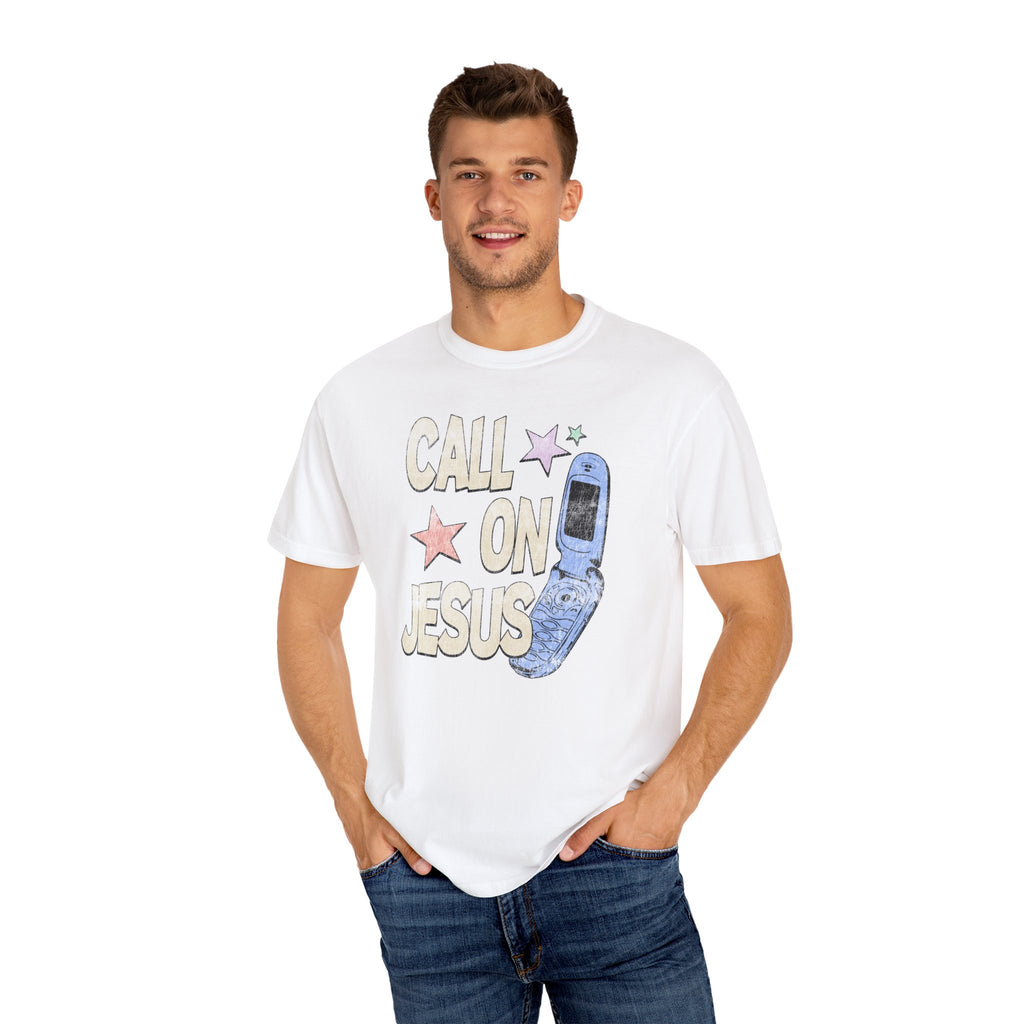 "Call On Jesus" Vintage Faded T-Shirt