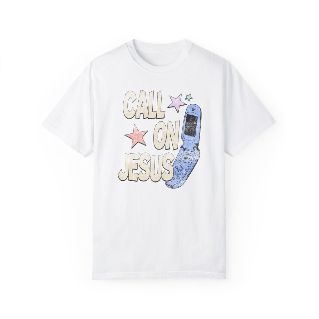 "Call On Jesus" Vintage Faded T-Shirt