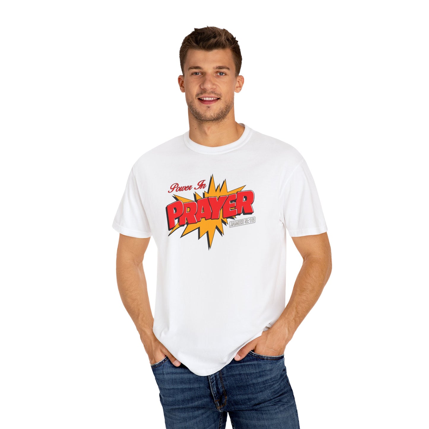 "Power In Prayer" 90's Cartoon T-Shirt