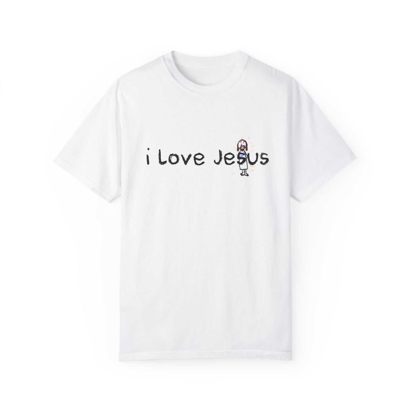 "I Love Jesus Jesus Loves You" Cartoon Shirt