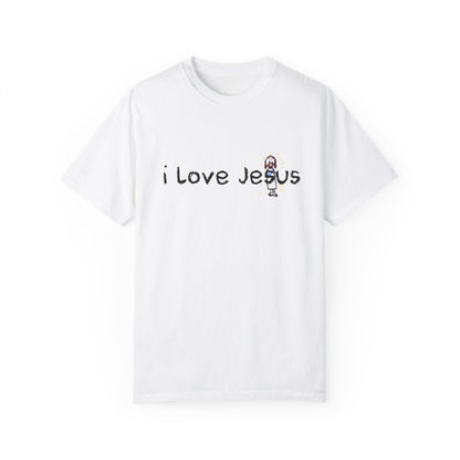 "I Love Jesus Jesus Loves You" Cartoon Shirt